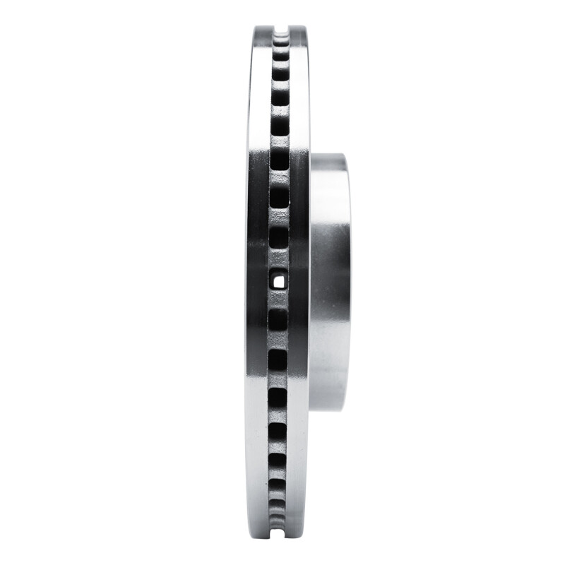 Mazda CX-5 Brake Rotor (1) - Front Right - R1 Concepts - Drilled & Slotted - Silver - `13-`19